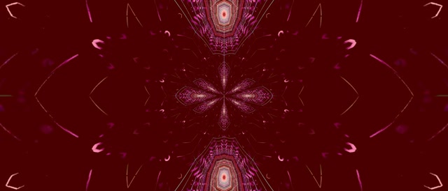 Fractal Kaleidoscope Neon Tunnel | 21:9 Ultrawide 60fps VJ Loop Screensaver