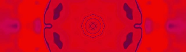 Tunnel ya Neon Nyekundu Octagon Vortex Screensaver 32:9 Super Ultrawide 60fps VJLoops