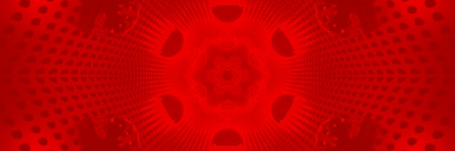 Nyekundu Tuneli ya Neon Moyo Kaleidoscope Vj Loop 3:1 Triple Wide 60fps Hifadhi-skrini