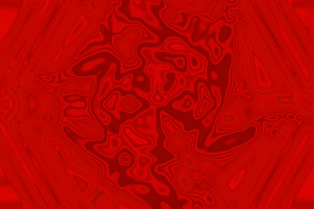 Nyekundu Nyeusi Liquid Tuneli ya Neon Vortex VJ Loop 3:2 Surface 60fps Screensaver