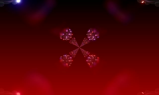 Tunnel ya Neon Fractal Kaleidoscope Burst 5:3 Wide 60fps Screensaver Vj Loop