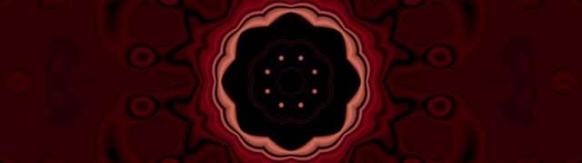 Tunnel ya Neon Nyekundu Fractal Kaleidoscope 32:9 Super Ultrawide 60fps Screensaver Vj Loop