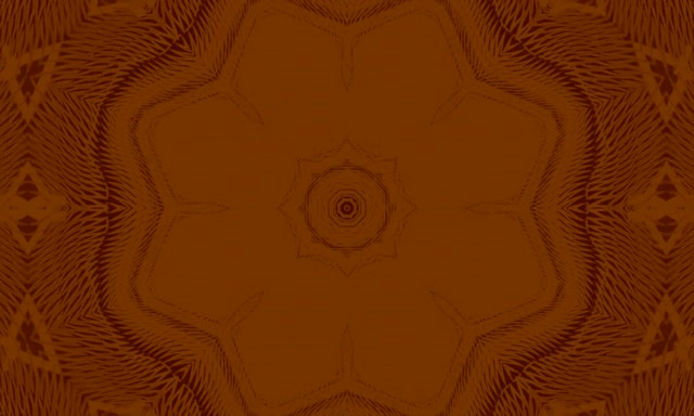 Tunnel ya Neon Brown Mandala Kaleidoscope VJLoops 5:3 Pana 60fps Hifadhi ya Skrini