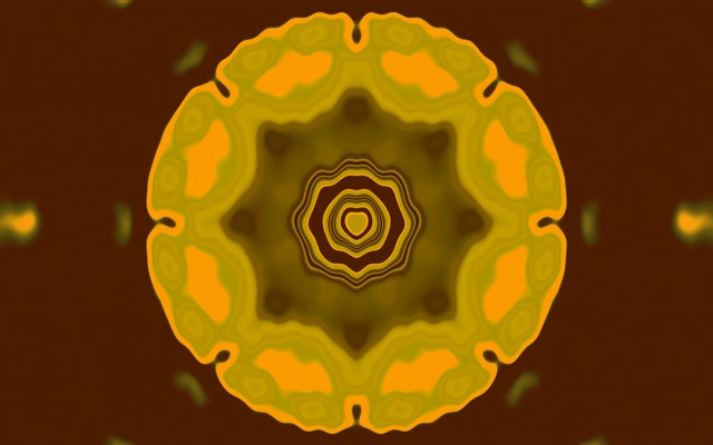 Neon Tunnel 8-Point Star Kaleidoscope VJ Loop 60fps 16:10 MacBook Screensaver