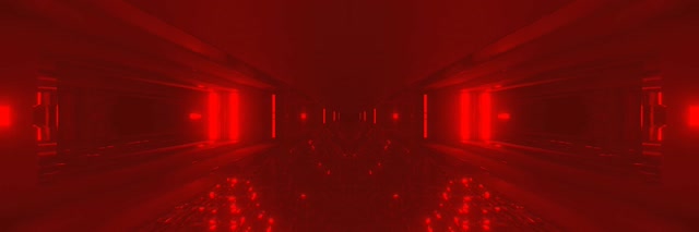 อุโมงค์นีออนแดง VJLoops 3:1 Triple Wide 60fps สกรีนเซฟเวอร์