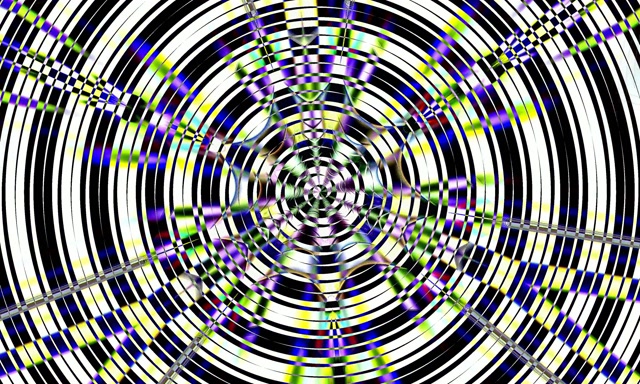 Neon Tunnel Spiraling Vortex | 5:3 Wide 60fps VJ Loop Screensaver