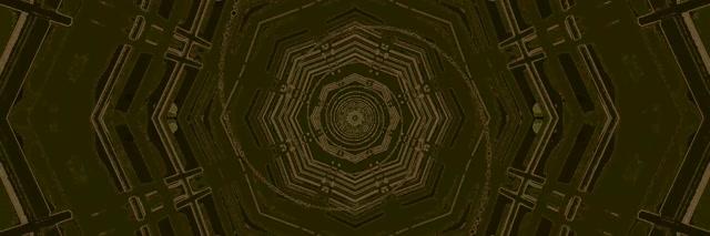 อุโมงค์นีออน Octagon Spiral VJLoops 3:1 Triple Wide 60fps Screensaver