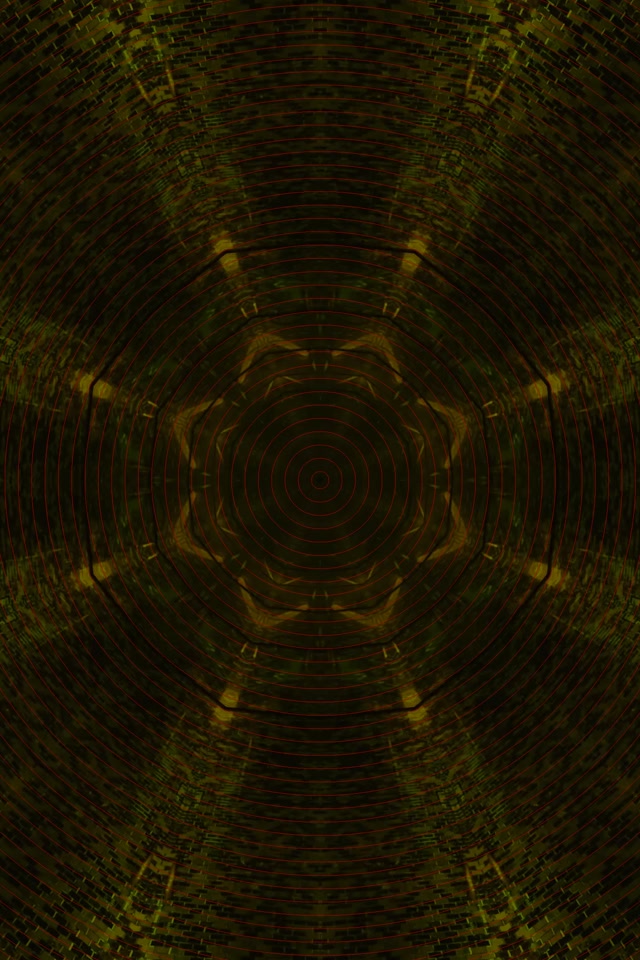 Neon Tunnel Spiral Kaleidoscope 2:3 Photo Portrait 60fps Screensaver VJ Loop