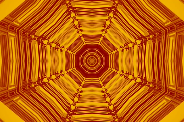 อุโมงค์นีออน Octagon Vortex VJLoops 3:2 Surface 60fps Screensaver