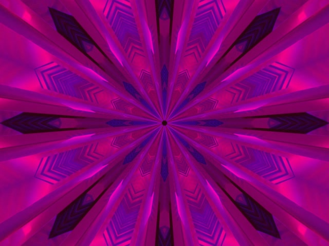 Pulsating Magenta Neon Tunnel 4:3 Classic 60fps VJ Loop Screensaver