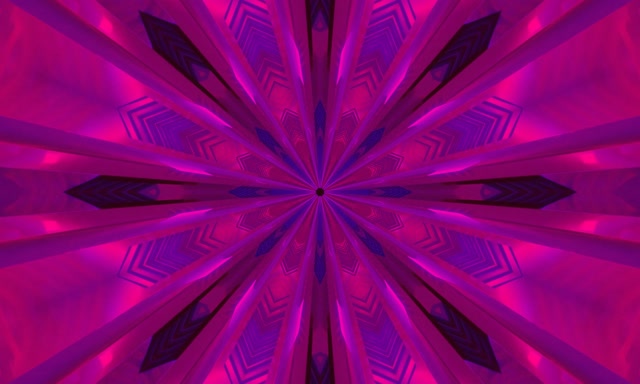 Neon Tunnel Kaleidoscope Burst 5:3 Wide 60fps VJ Loop Screensaver