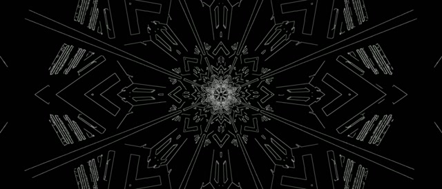 Kaleidoscope Neon Tunnel 21:9 Ultrawide 60fps VJ Loop Screensaver