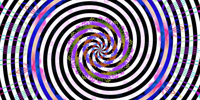 Neon Tunnel Swirling Vortex Spiral 2:1 Univisium 60fps Screensaver VJ Loop