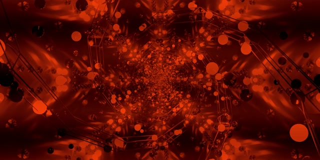 อุโมงค์นีออนแดง Screensaver 60fps 2:1 Univisium Vj Loop PC Laptop