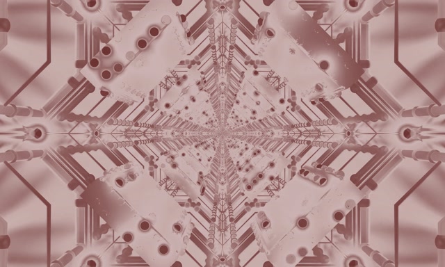 Neon อุโมงค์นีออน Rose Kaleidoscope VJLoops 5:3 Wide 60fps Screensaver