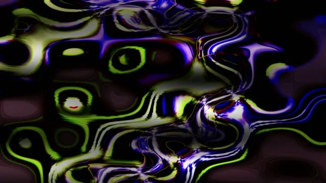 Liquid Light VJ Loop | Neon Bubble Tunnel 4K 60fps Screensaver