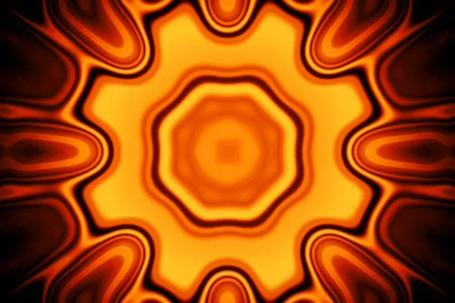 Pulsating Red Neon Tunnel VJ Loop 60fps 3:2 Screensaver