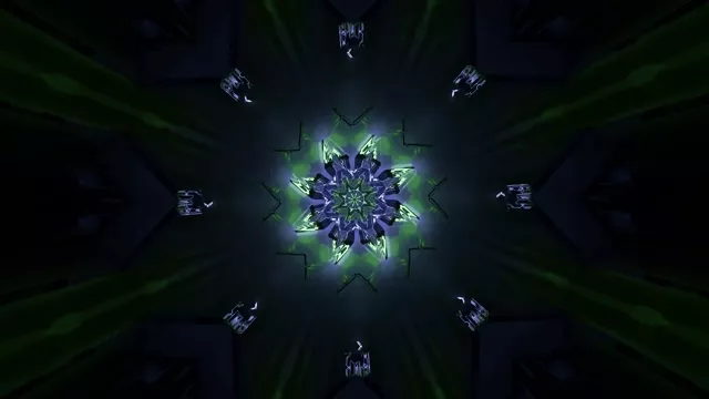 Neon Tunnel Screensaver 4K UHD 60FPS Purple Green VJ Loop