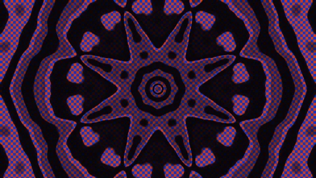 Neon Tunnel Screensaver 4K UHD 60FPS Blue Red VJ Loop