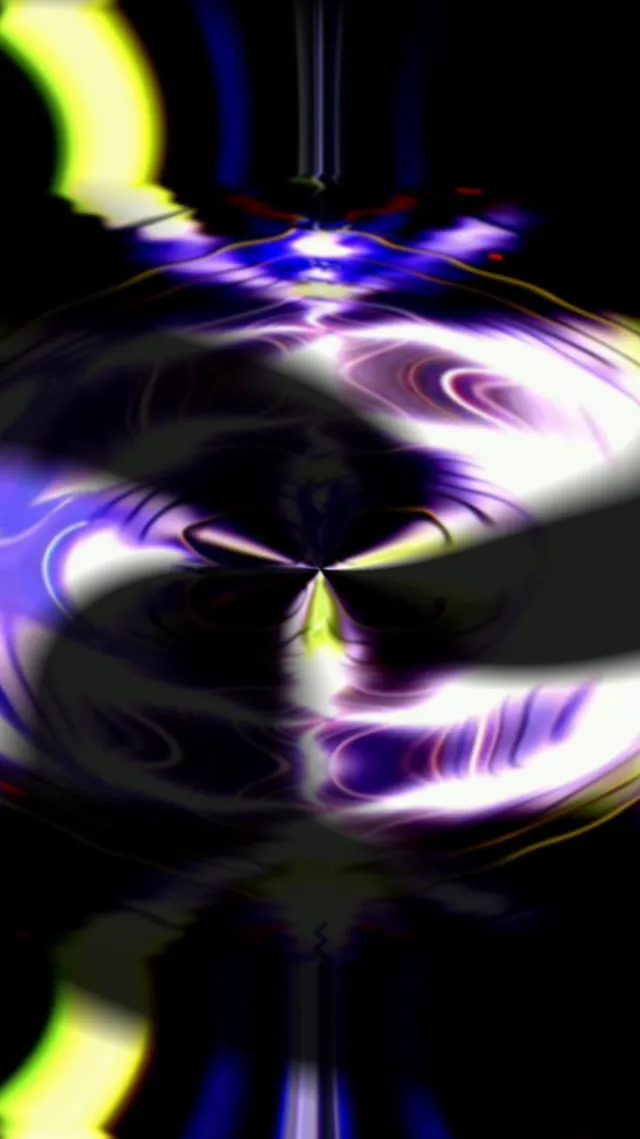Neon Tunnel Pulsating Eye Vortex 9:16 Reels 60fps Screensaver VJ Loop