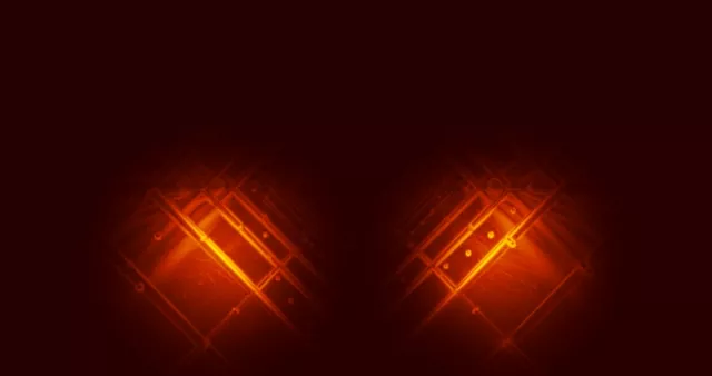 4k uhd 60fps screensaver neon tunnel vj loop red gold kaleidoscope