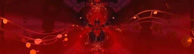 Red Neon Tunnel Pulsating Orbs 32:9 Ultrawide 60fps VJ Loop Screensaver