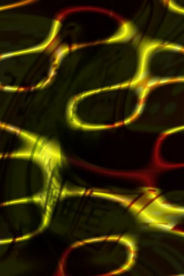 Glowing Neon Tunnel Spiraling Curves 2:3 Portrait 60fps Screensaver