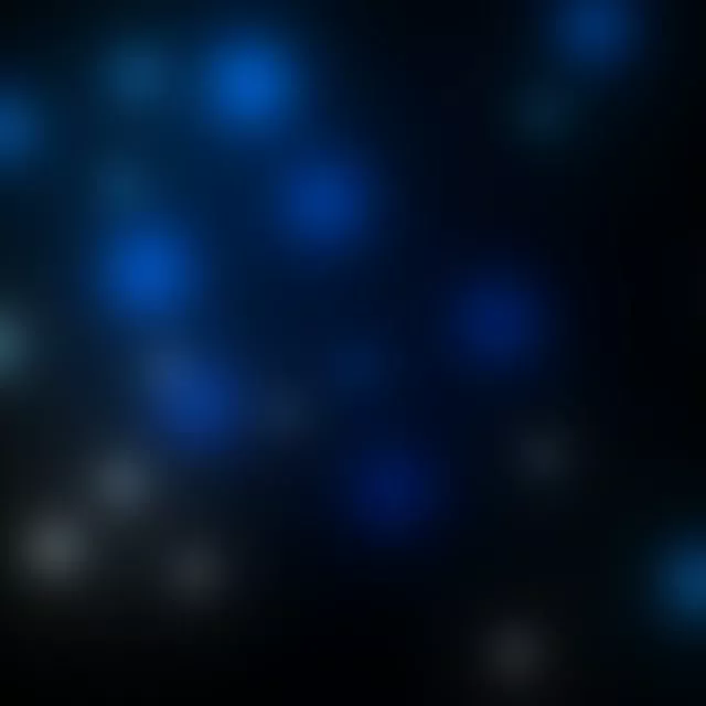 VJ Loop Neon Tunnel Blue Pulsating Grid 1:1 Square 60fps Screensaver