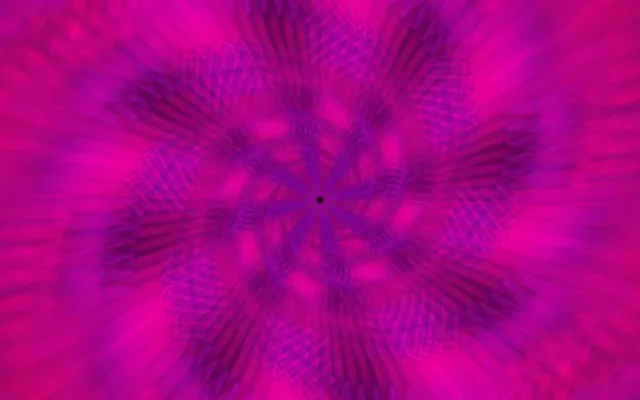Pulsating Radial Neon Tunnel 16:10 Macbook 60fps VJ Loop Screensaver