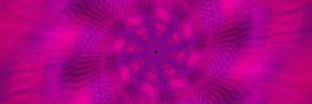 Pulsating Magenta Neon Tunnel 3:1 Triple Wide 60fps VJ Loop Screensaver