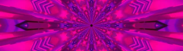 Pulsating Magenta Neon Tunnel 32:9 Ultrawide 60fps VJ Loop Screensaver