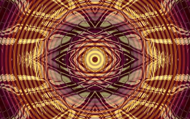 Hypnotic Eye Neon Tunnel VJ Loop 16:10 Macbook 60fps Screensaver