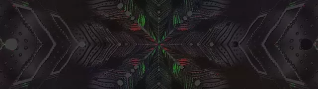 Neon Tunnel Kaleidoscope Vortex | 32:9 Ultrawide 60fps Screensaver Loop