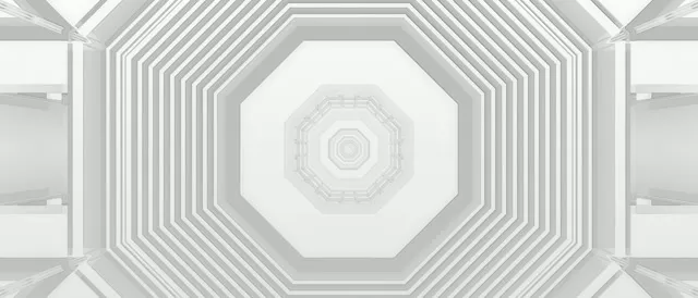 Concentric Octagon Neon Tunnel 21:9 Ultrawide 60fps VJ Loop Screensaver