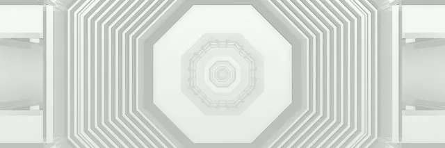 Octagonal Neon Tunnel 3:1 Ultrawide 60fps Screensaver VJ Loop