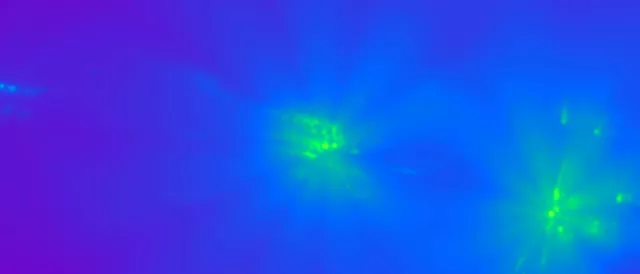 Neon Tunnel VJ Loop 21:9 Ultrawide 60fps Screensaver Glowing Orbs