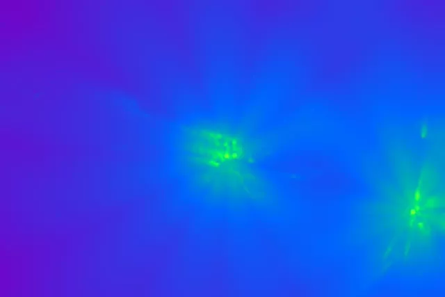 Neon Tunnel VJ Loop 60fps Cyan Green Glow Screensaver 3:2 Surface