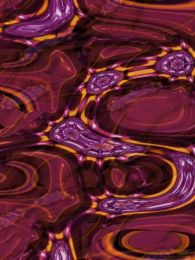 Neon Tunnel VJ Loop 3:4 iPad Portrait 60fps Screensaver Pulsating Purple Swirl