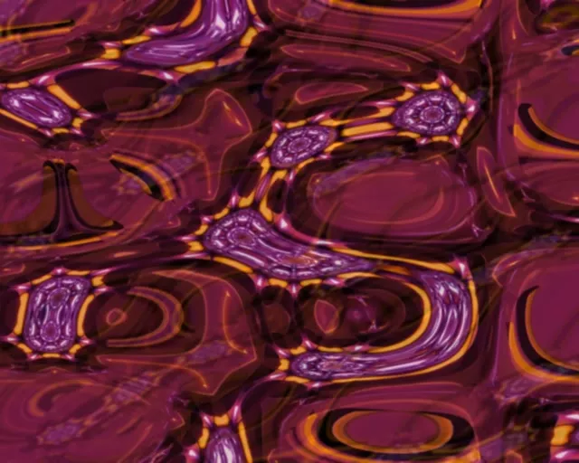 5:4 Industrial Neon Tunnel VJ Loop 60fps Pulsating Purple Screensaver