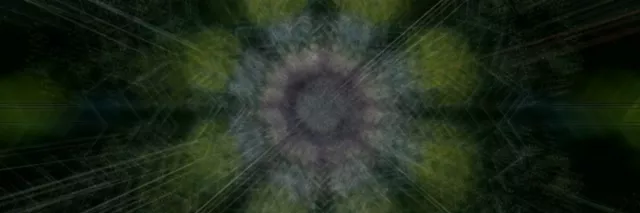 3:1 Triple Wide Neon Tunnel Vortex Screensaver 60fps VJ Loop