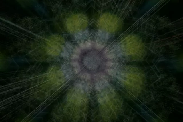 Neon Tunnel Spiraling Vortex VJ Loop 60fps Screensaver 3:2 Surface