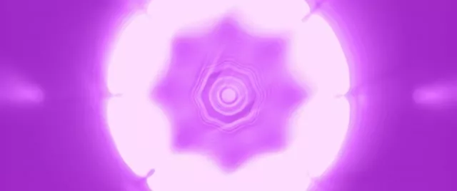 Neon Tunnel Pulsating Purple Vortex VJ Loop 60fps Screensaver 2.39:1