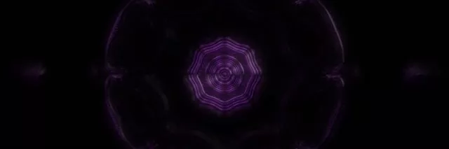 3:1 Triple Wide Neon Tunnel Spiraling Octagon VJ Loop 60fps Screensaver