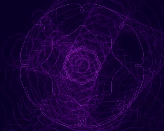 5:4 Industrial Neon Tunnel Spiraling Vortex VJ Loop 60fps Screensaver