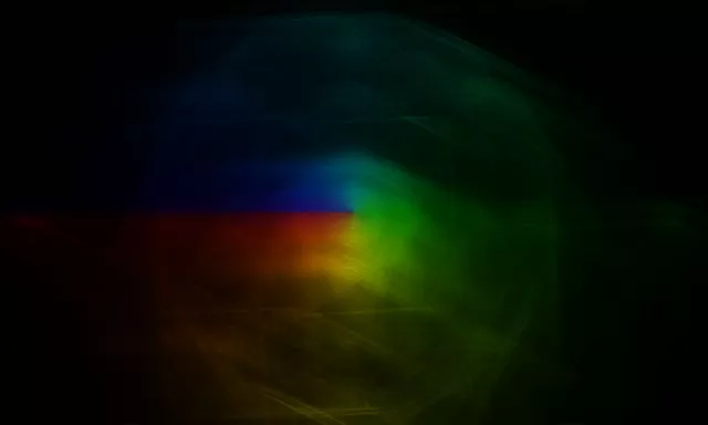5:3 Wide Neon Tunnel VJ Loop 60fps Screensaver | Colorful Light Vortex