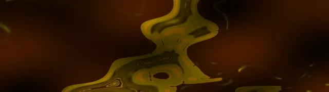 32:9 Ultrawide Neon Tunnel Yellow Vortex 60fps VJ Loop Screensaver