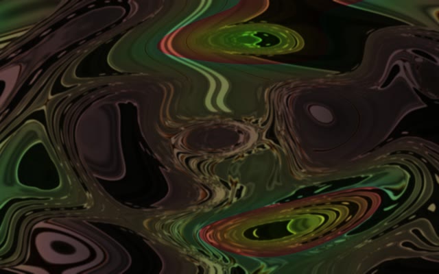 Neon Tunnel VJ Loop 16:10 Macbook 60fps Screensaver Green Brown Swirl Motion