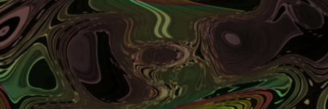 Neon Tunnel VJ Loop 3:1 Triple Wide 60fps Screensaver Organic Flowing Swirls