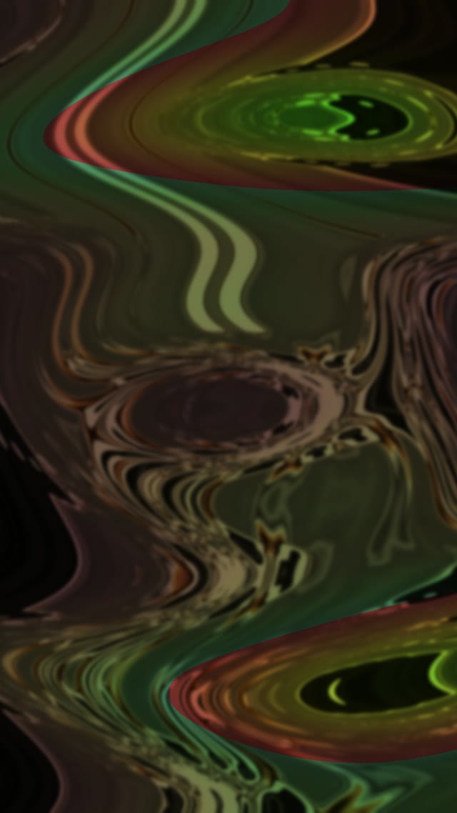 Neon Tunnel VJ Loop 9:16 Reels 60fps Screensaver Green Red Swirls