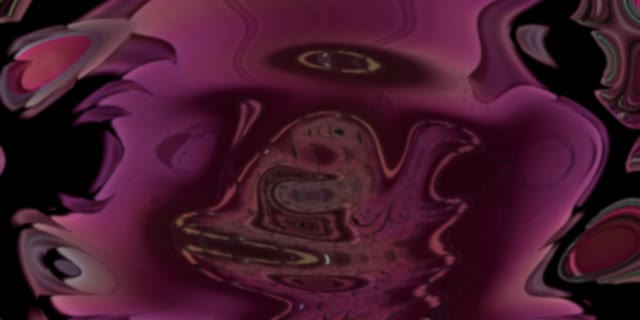 2:1 univisium 60fps neon tunnel screensaver